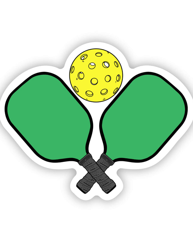Pickleball Paddles Sticker