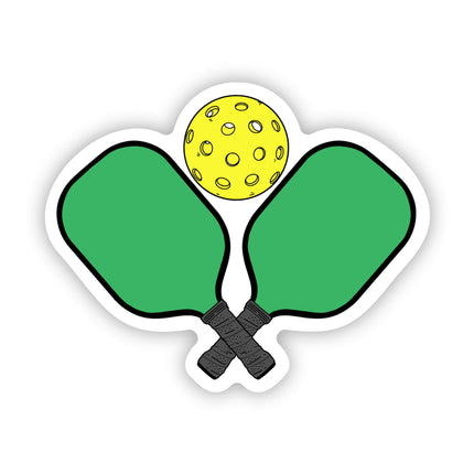 Pickleball Paddles Sticker