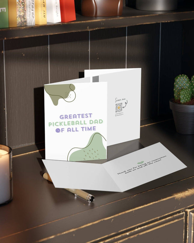 Greatest Pickleball Dad of All Time Greeting Card