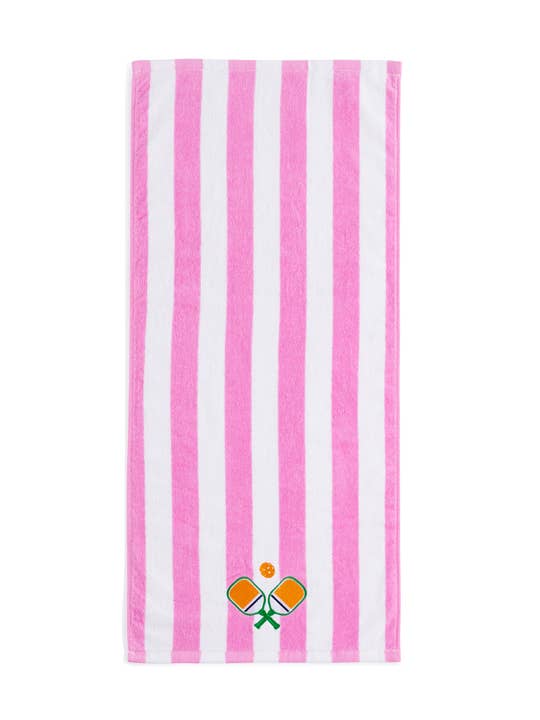 PADDLES STRIPE PICKLEBALL TOWEL