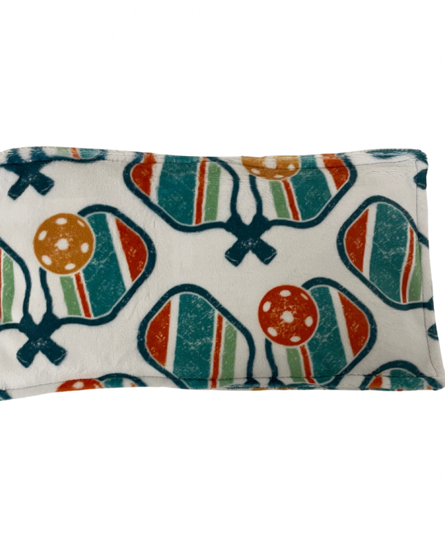 Soothing Eye Pillow Rectangle- Pickleball Paddle White