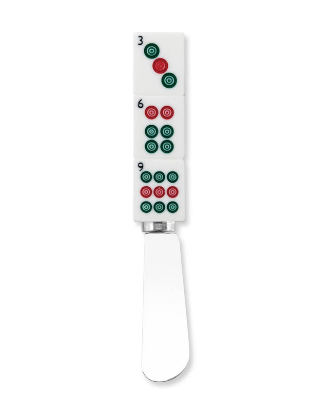 3-Piece Mahjong Bam Dot Crack Cheese Spreader