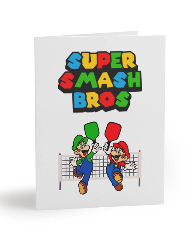 Super Smash Bros Pickleball Greeting Card