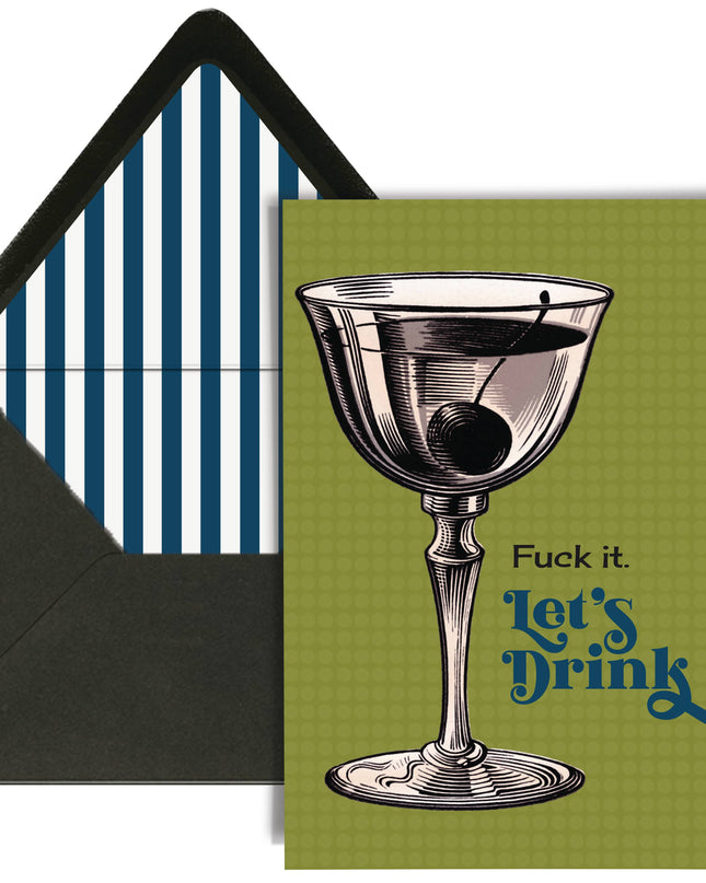 F** It Lets Drink Card