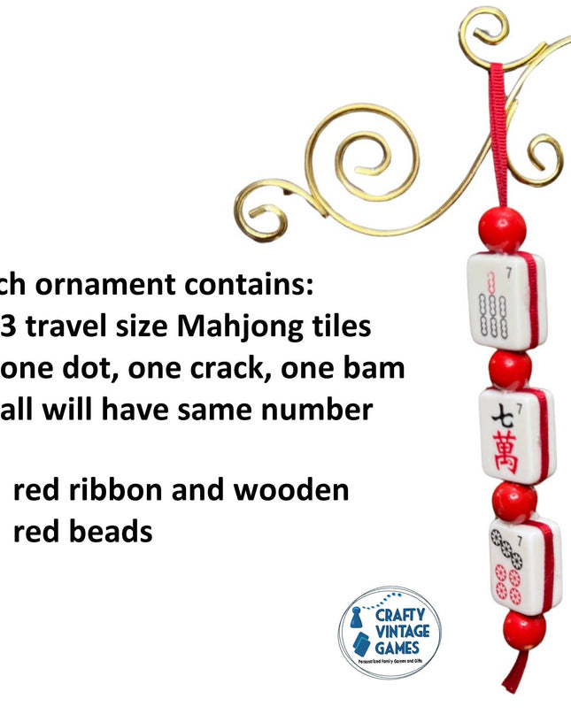 Mahjong Tile Ornament