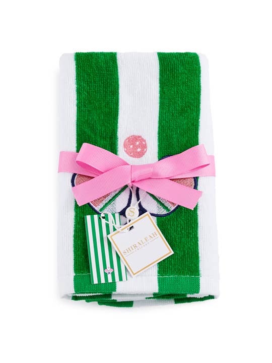 PADDLES STRIPE PICKLEBALL TOWEL