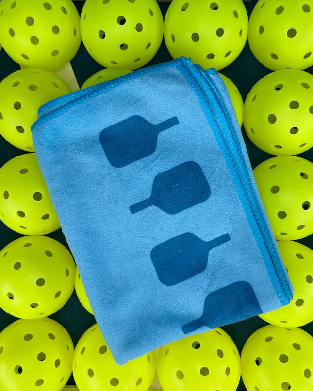 Pickleball Sport Towel - Teal - Pickleball Paddles