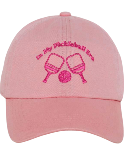 In My Pickleball Era Embroidered Baseball Cap