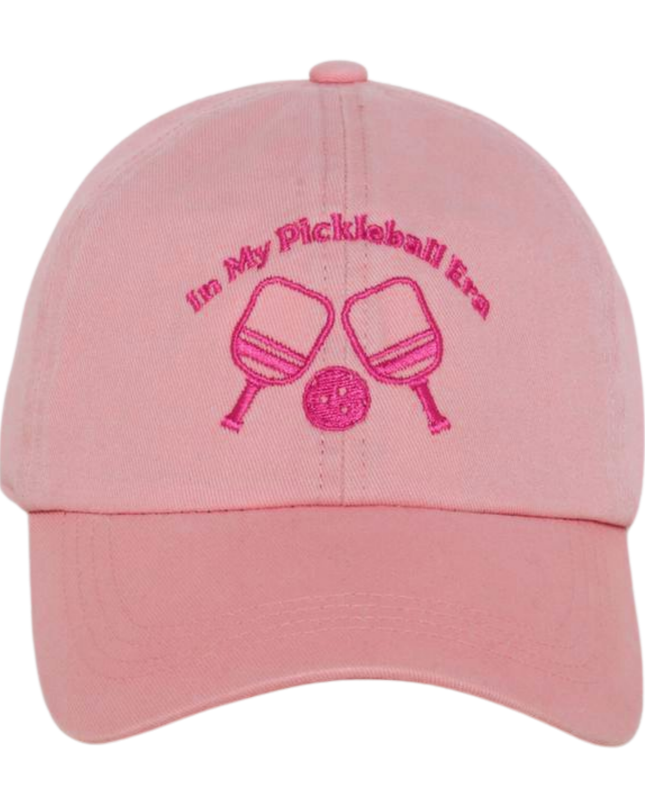 In My Pickleball Era Embroidered Baseball Cap