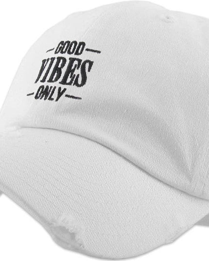 Good Vibes Vintage Dad Hat