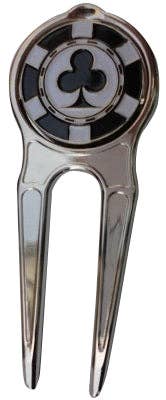 Poker Chip Clubs Ball Marker