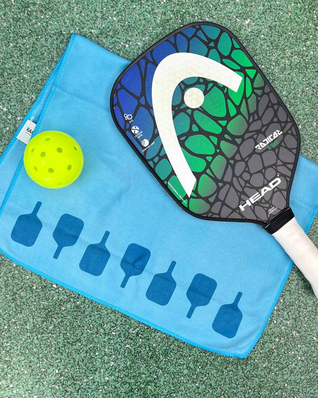 Pickleball Sport Towel - Teal - Pickleball Paddles