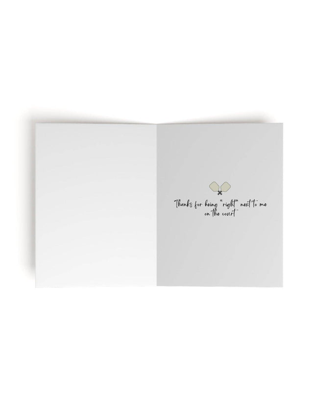 Lefties Rule Pickleball Greeting Card