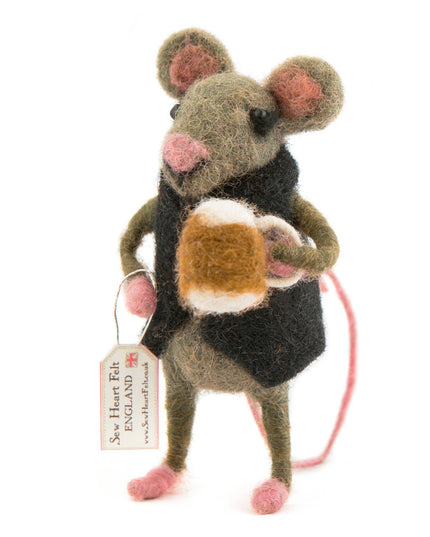 Mouse with Pint of Beer
