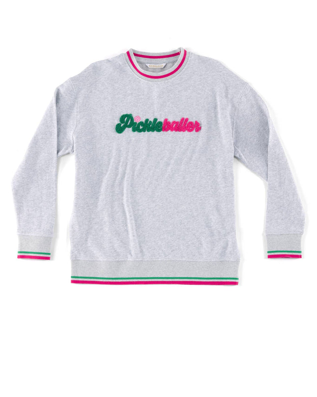 PICKLEBALLER CLASSIC SWEATSHIRT GREY
