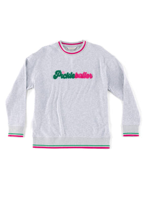 PICKLEBALLER CLASSIC SWEATSHIRT GREY