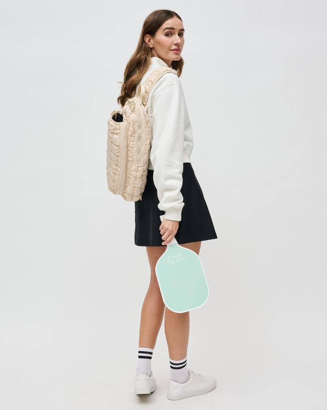 Match Point - Quilted Puffer Pickleball-Paddle Tennis Sling