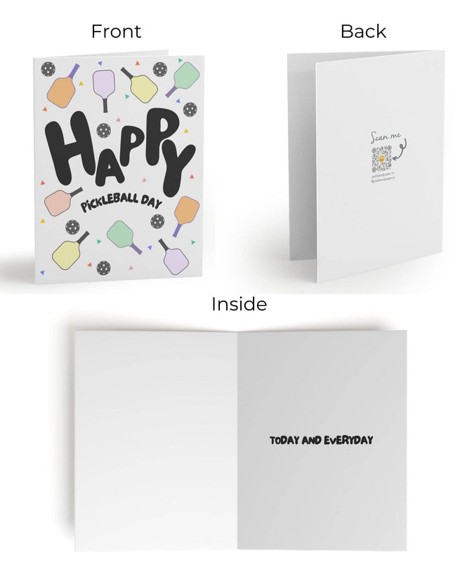 Happy Pickleball Day Greeting Card