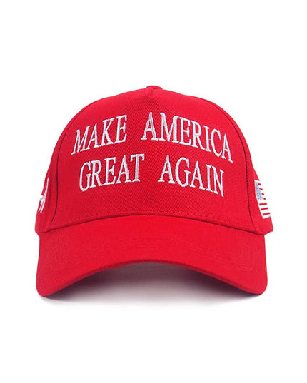 Red Make America Great Again Baseball Cap MOQ 3pcs ZK1728