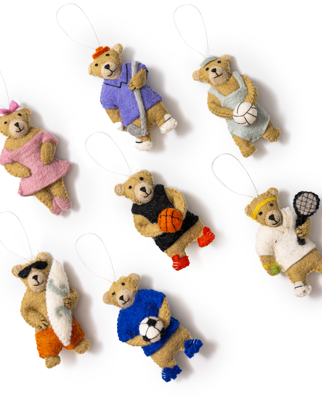 Felt Bear Sport-aments