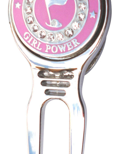 Girl Power w/ Crystals Ball Marker