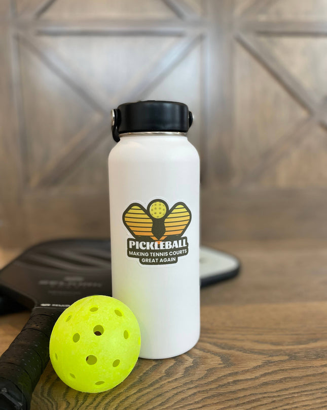 Pickleball: Making Tennis Courts Great Again Vinyl Sticker