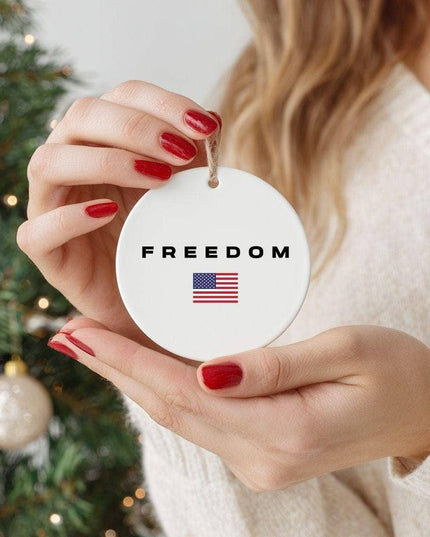 Freedom Flag Ornament