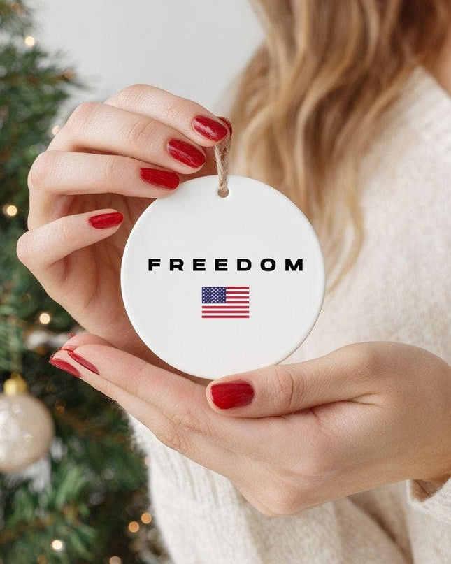 Freedom Flag Ornament
