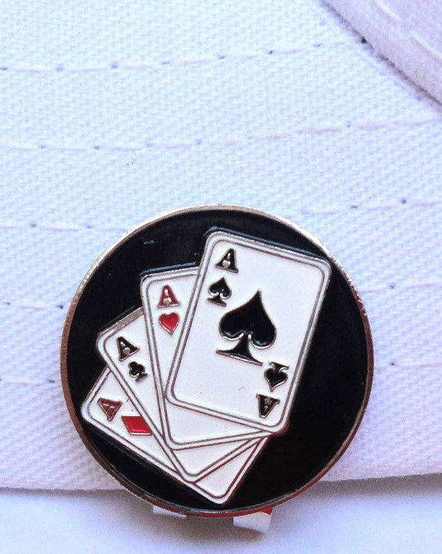 4 Aces Ball Marker