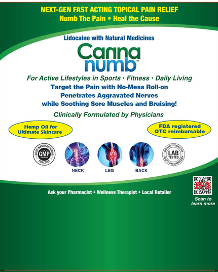 Cannanumb Roll On Pain Relief