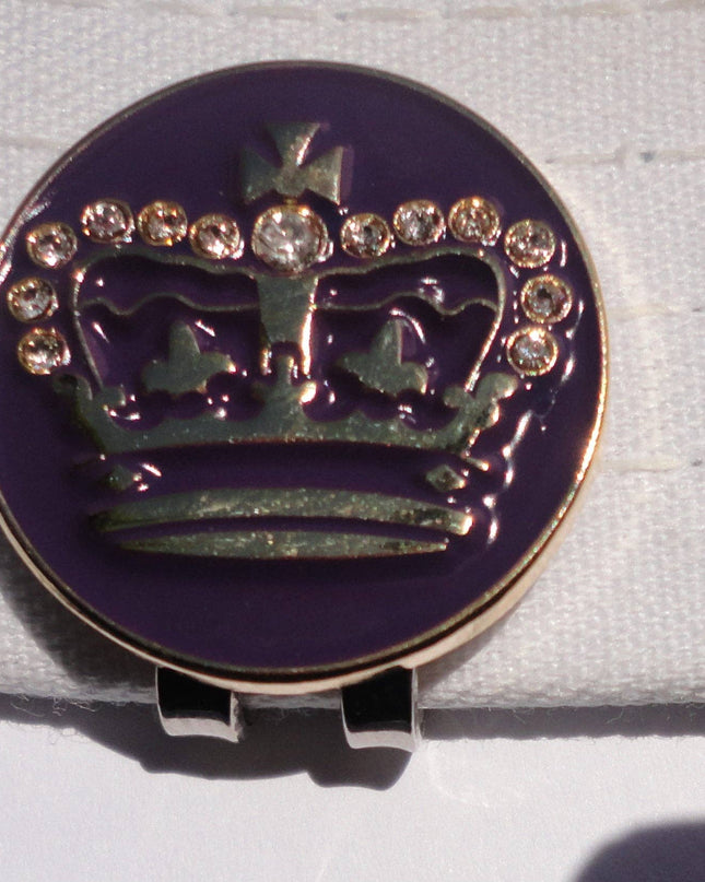 Crown W/Crystals - Gold