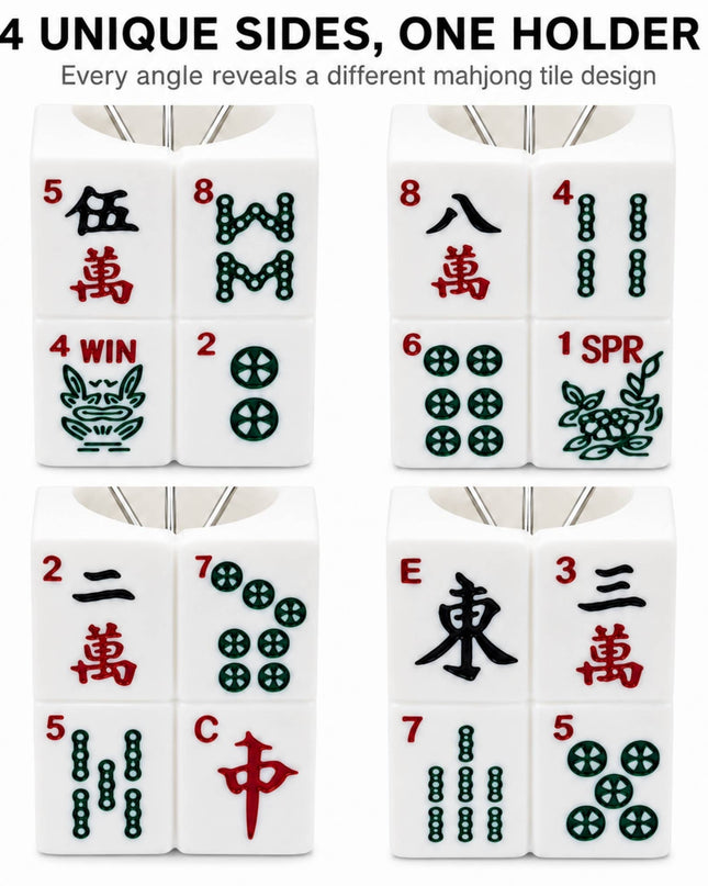 7-Piece MaJong Cocktail Pick Set