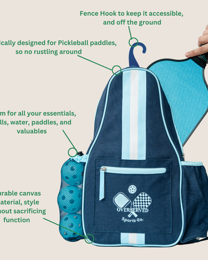 Colorful Pickleball Bag, 3 colors available, great gift!