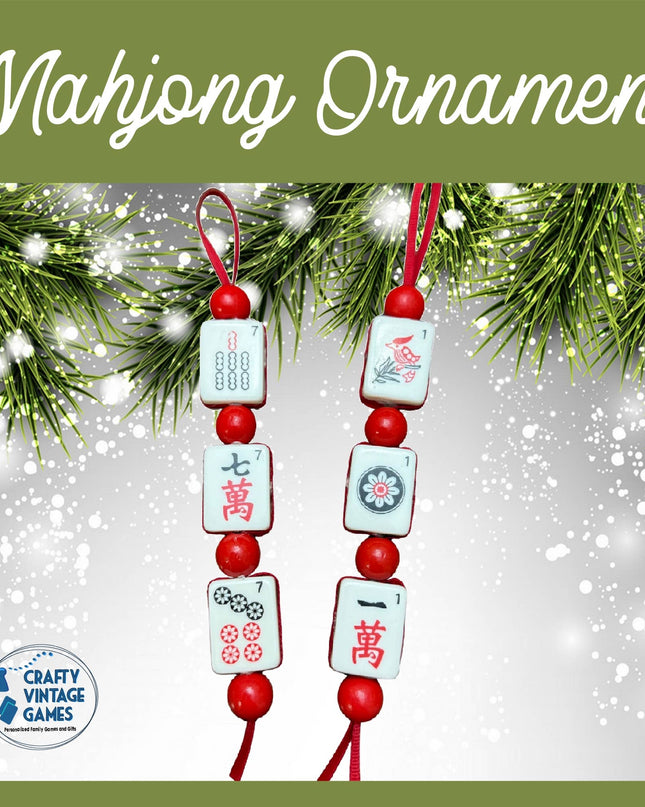 Mahjong Tile Ornament