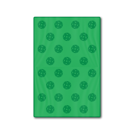 Pickleball Sport Towel - Green - Pickleball Balls