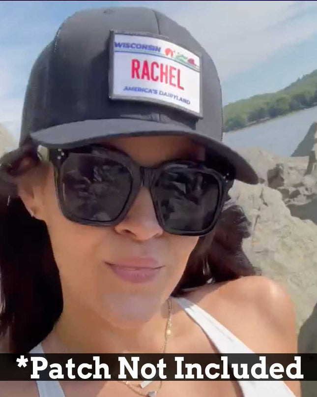 Retro Trucker Pull Patch Hat By Snapback - Black