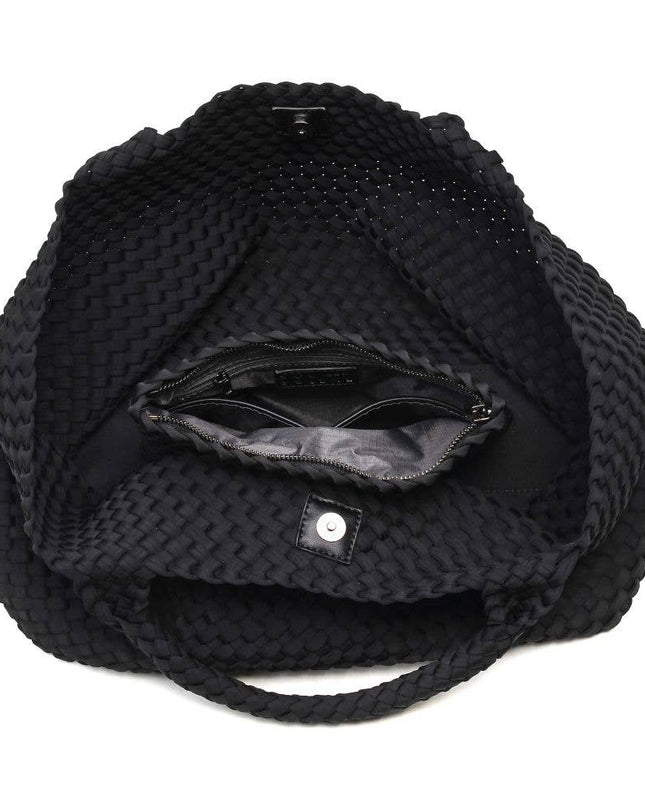 Sky's The Limit - Large Woven Neoprene Tote