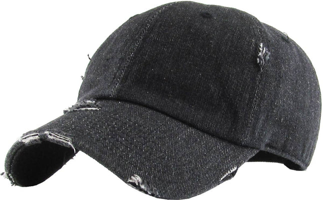 "PADDLES" Exclusive Embroidered Vintage Distressed Washed Style Baseball Caps