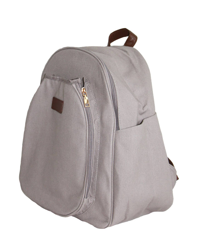 Pickleball Men’s Backpack Gray Canvas