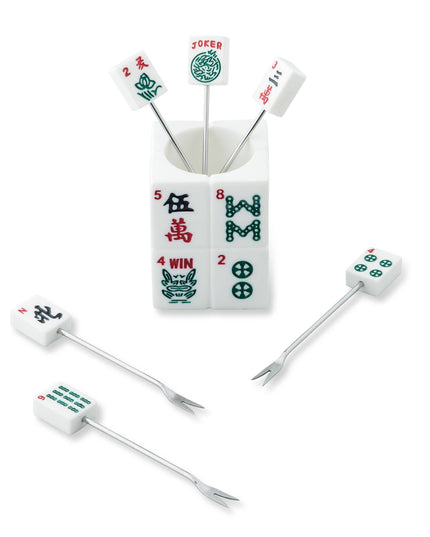7-Piece MaJong Cocktail Pick Set