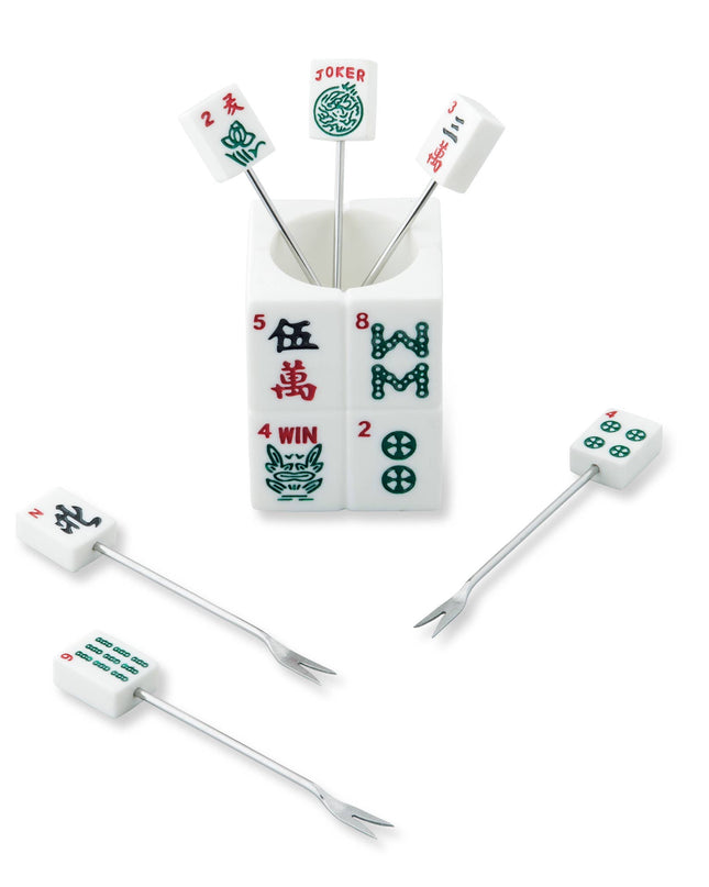 7-Piece MaJong Cocktail Pick Set