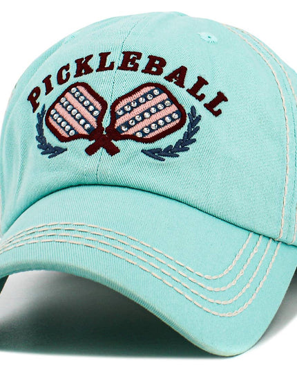 Pickleball Sparkle Vintage Ballcap
