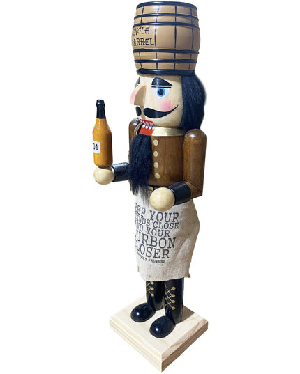 14" Bourbon Barrel Nutcracker