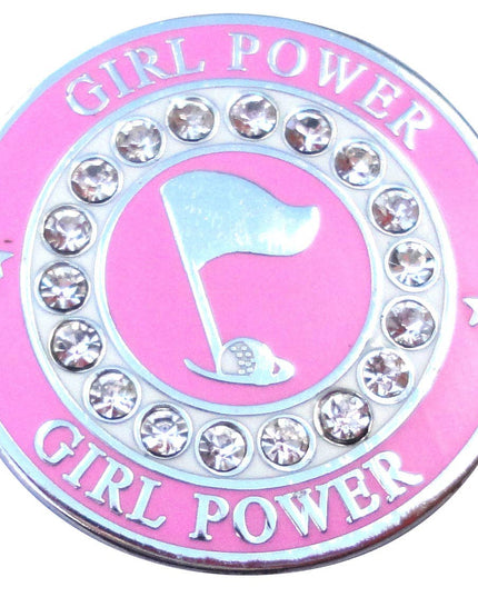 Girl Power w/ Crystals Ball Marker