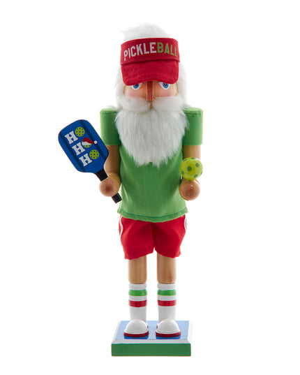 12" Wooden Pickleball Nutcracker