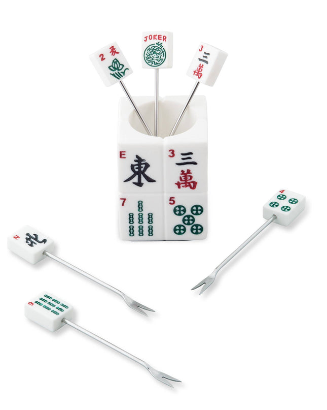 7-Piece MaJong Cocktail Pick Set