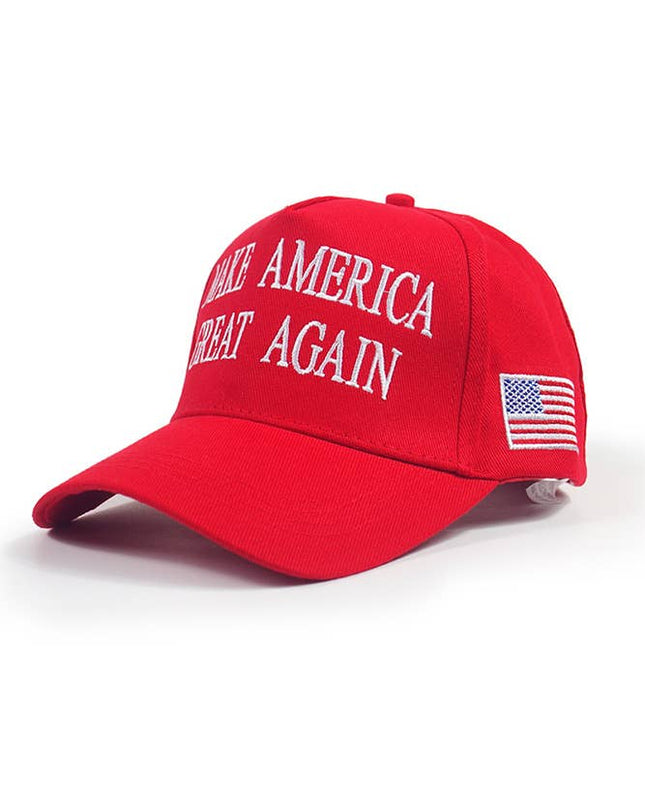 Red Make America Great Again Baseball Cap MOQ 3pcs ZK1728