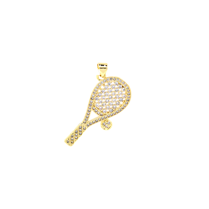 Game, Set, Match Tennis Charm