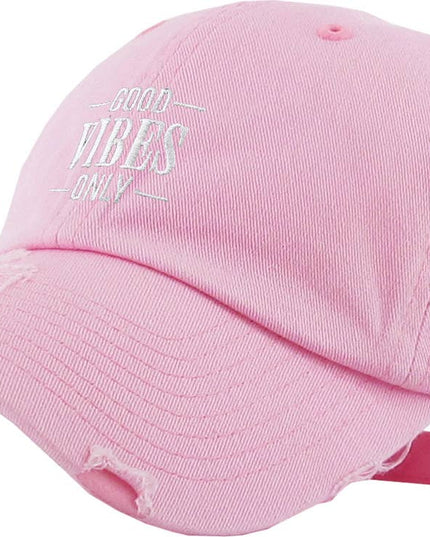 Good Vibes Vintage Dad Hat
