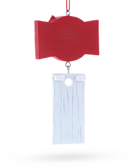 Cornhole Champion Boss of the Toss Resin Ornament